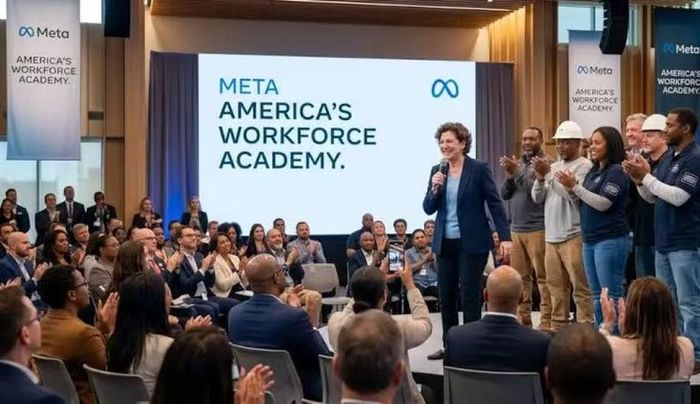 Meta thông báo xây dựng trường dạy nghề AWA. Ảnh: Bloomberg.