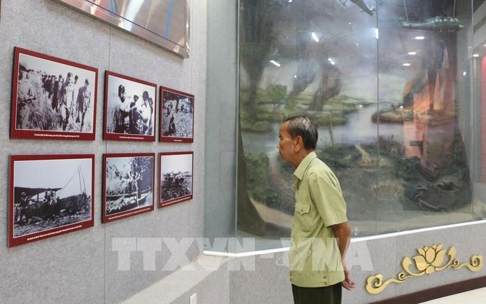 Di tích là địa chỉ đỏ để người dân tìm hiểu truyền thống cách mạng địa phương. Ảnh: Hồng Thái - TTXVN