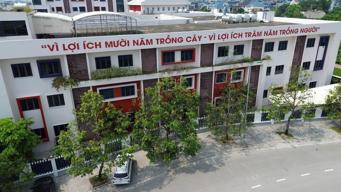 Ngôi trường nơi nhà giáo Nguyễn Thị Lan công tác