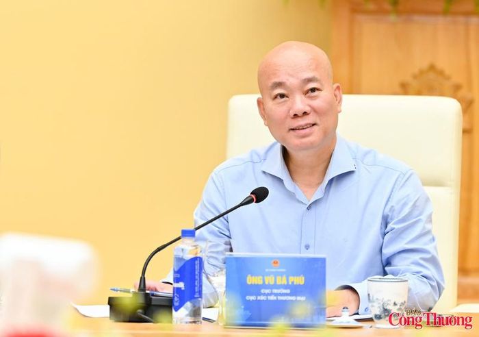 Ông Vũ Bá Phú - Cục trưởng Cục Xúc tiến thương mại (Bộ Công Thương). Ảnh: Nguyễn Nam