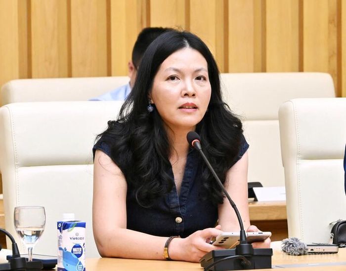 Bà Nguyễn Thị Hoàng Thúy, Tham tán Thương mại Việt Nam tại Thụy Điển kiêm nhiệm Đan Mạch, Na Uy, Iceland và Latvia. Ảnh: NVCC