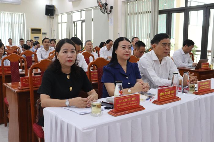 Các đại biểu dự hội nghị báo cáo viên quý II/2026 tại điểm cầu chính. Ảnh: KHÁNH NGÂN