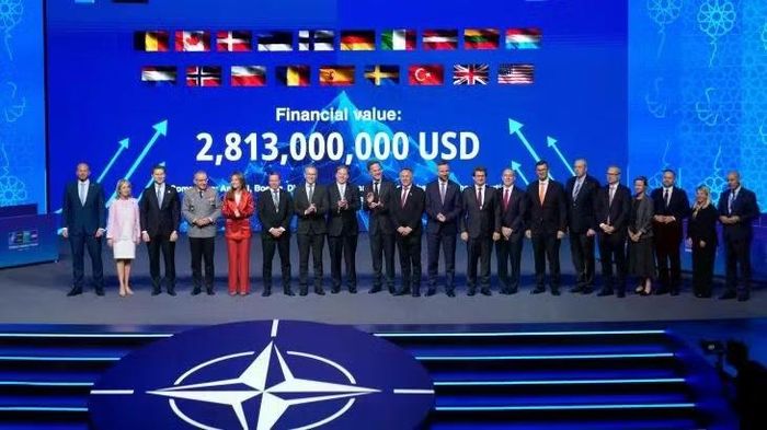 Các nhà lãnh đạo NATO. Ảnh: Al Jazeera