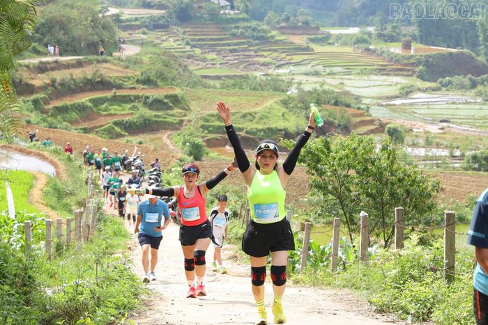 Các vận động viên tham gia Giải chạy “Sa Pa mùa nước đổ 2026”.