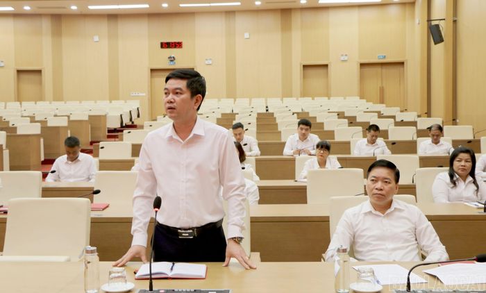 Đại biểu tham gia đề xuất các giải pháp nhằm tiếp tục nâng cao chất lượng công tác tham mưu, tổng hợp và phục vụ.