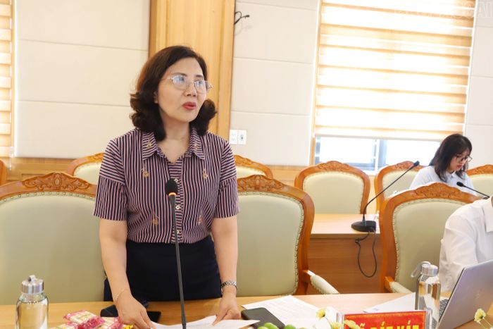 Lãnh đạo UBND xã Bát Xát - Đơn vị Phó trưởng khối thông qua báo cáo sơ kết công tác thi đua, khen thưởng 6 tháng đầu năm 2026 của Khối thi đua các xã trung tâm.