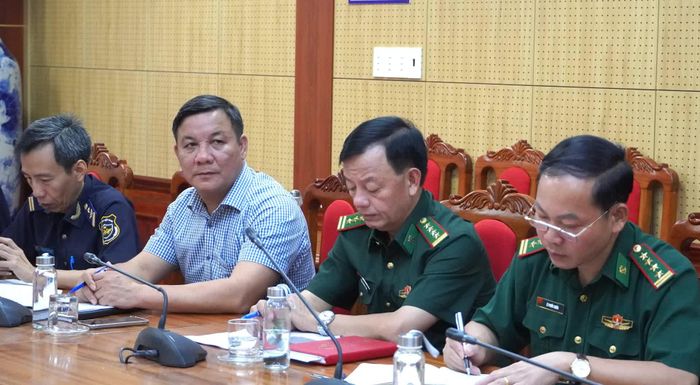 Đại biểu tham dự hội nghị tại điểm cầu tỉnh Quảng Trị - Ảnh: H.Tr