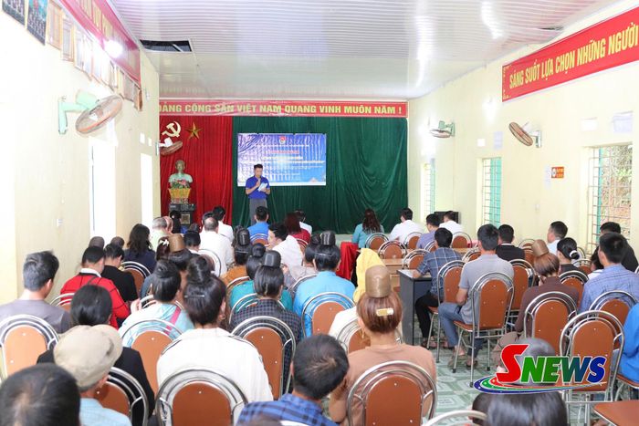 Lễ khánh thành công trình thanh niên.