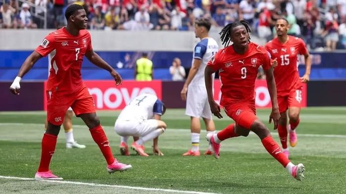 Manzambi (số 9) đang thi đấu bùng nổ tại World Cup 2026. Ảnh: Nhandan.vn