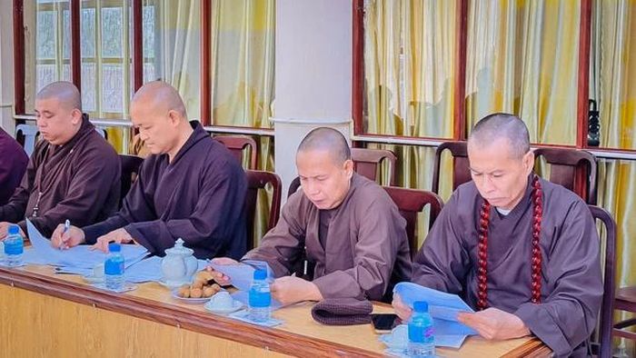 Chư tôn đức Ban Thường trực Ban Trị sự GHPGVN tỉnh Đồng Nai
