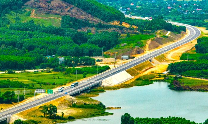 Cao tốc Hàm Nghi - Vũng Áng thuộc tuyến cao tốc Bắc - Nam phía Đông qua địa bàn tỉnh Hà Tĩnh (Ảnh minh họa).