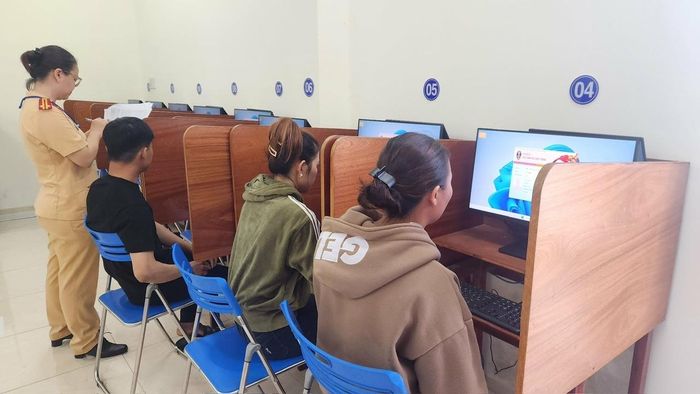 Việc ứng dụng công nghệ trong sát hạch lý thuyết góp phần nâng cao tính chính xác, khách quan và minh bạch của kỳ thi.