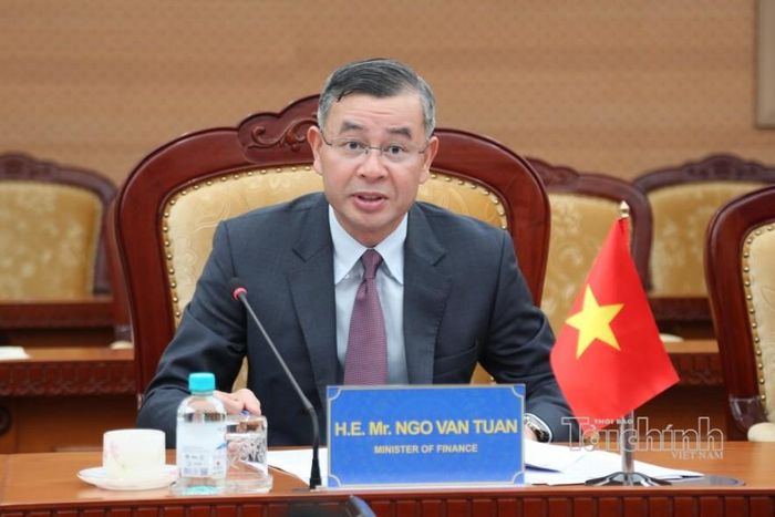 Bộ trưởng Ngô Văn Tuấn phát biểu. Ảnh: Đức Minh