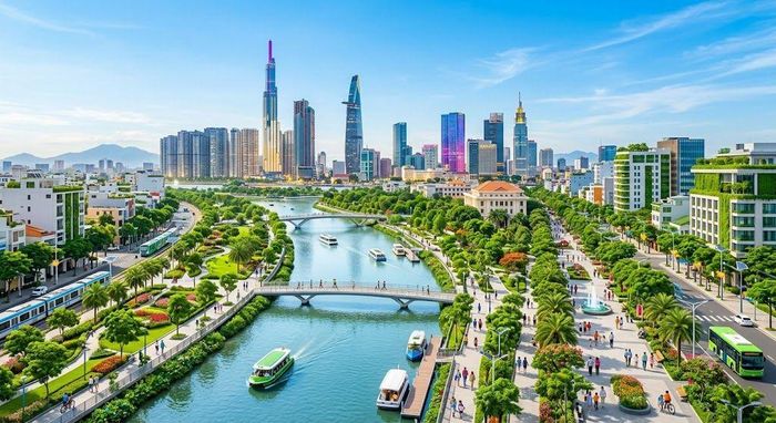 TP. HCM đặt mục tiêu sáng - xanh - sạch - đẹp giai đoạn 2026–2030.