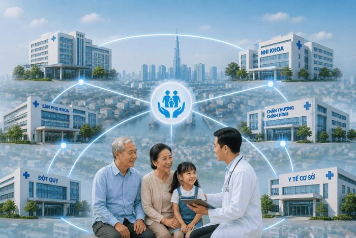 TP. Hồ Chí Minh từng bước xây dựng hệ thống y tế đa tầng, đa cực, đa trung tâm, nâng cao khả năng tiếp cận dịch vụ y tế của người dân