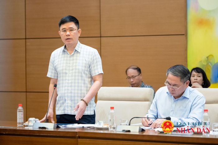 Phó Viện trưởng Viện Kiểm sát nhân dân tối cao Nguyễn Đức Thái phát biểu