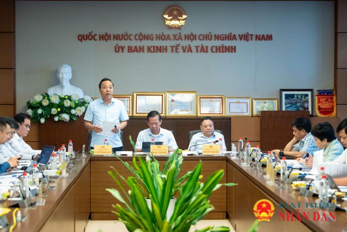 Thứ trưởng Bộ Công thương Nguyễn Hoàng Long phát biểu