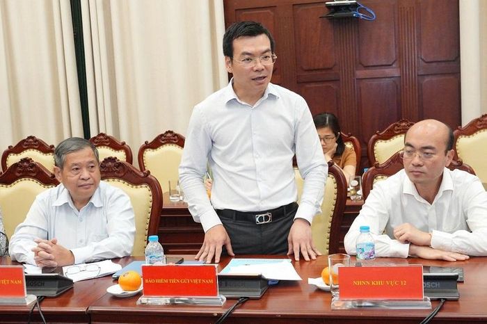 Ông Đặng Duy Cường, Tổng giám đốc Bảo hiểm Tiền gửi Việt Nam tại Hội nghị
