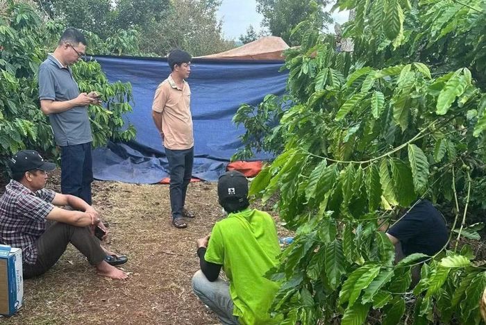 Hiện trường nơi xảy ra vụ án mạng.