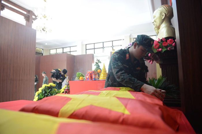 Hiện tổng số hài cốt liệt sĩ đã được tìm thấy và quy tập là 11 hài cốt.