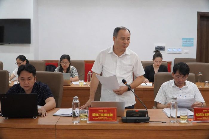 Lãnh đạo Sở Nông nghiệp và Môi trường báo cáo kết quả tháng đầu năm, triển khai phương hướng, nhiệm vụ 6 tháng cuối năm 2026.