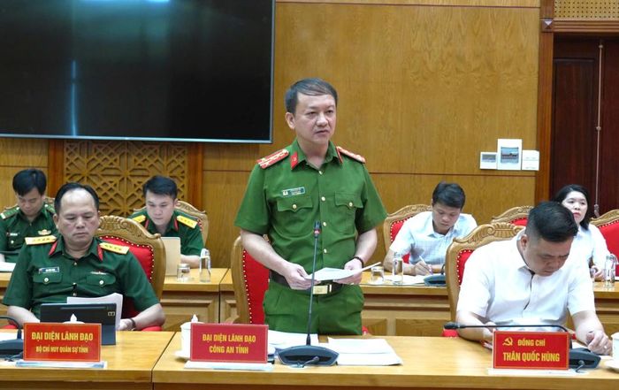 Đại diện các cơ quan, đơn vị thảo luận các nội dung liên quan công tác nội chính.