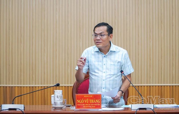 Phó Chủ tịch UBND tỉnh Ngô Vũ Thăng yêu cầu các sở, ngành, địa phương nhanh chóng hoàn thiện hệ thống dữ liệu phục vụ công trình Đền Tưởng niệm.