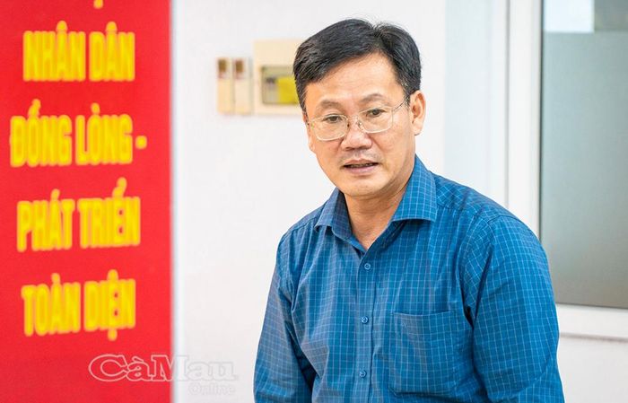 Đồng chí Hồ Văn Chung, Bí thư Đảng ủy, Chủ tịch HĐND phường An Xuyên, tiếp thu ý kiến chỉ đạo.