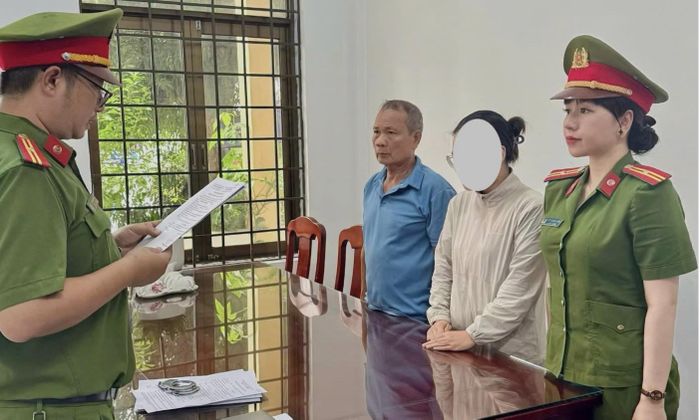 Thực hiện lệnh bắt tạm giam Nguyễn Thụy Bích Hồng