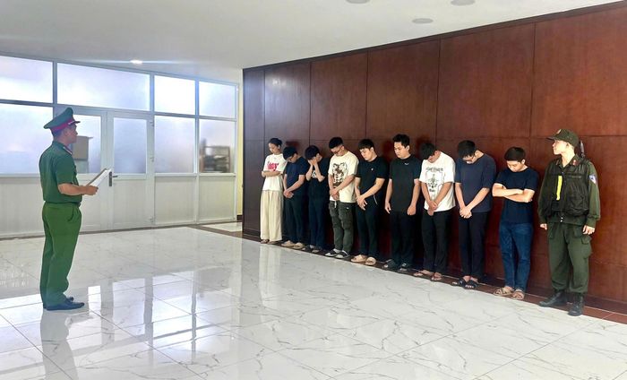 Các đối tượng bị khởi tố