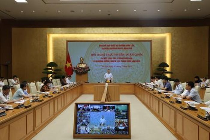 Quang cảnh tại điểm cầu Hà Nội