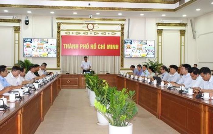 Quang cảnh tại điểm cầu TPHCM