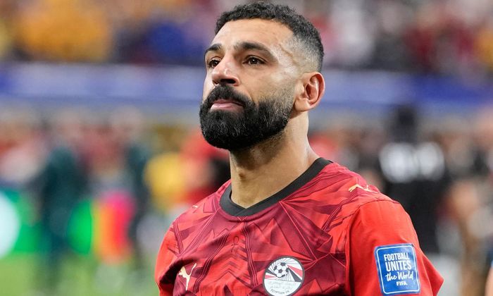 Salah và Ai Cập lần đầu tiên góp mặt ở vòng 1/8 World Cup. (Ảnh: AP)