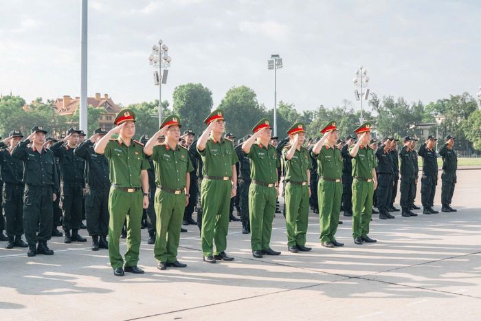 Quang cảnh buổi lễ. Ảnh: Lê Văn