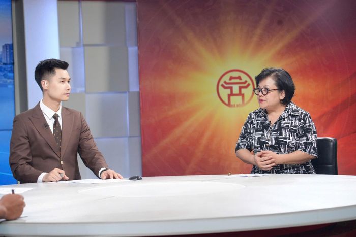 TS. Đinh Thanh Bình trao đổi tại Chương trình. Ảnh: Phạm Hùng