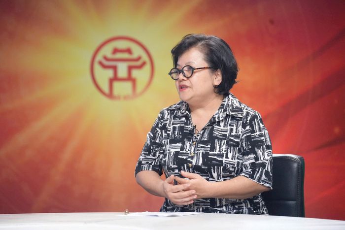 TS. Đinh Thanh Bình trao đổi tại Chương trình. Ảnh: Phạm Hùng