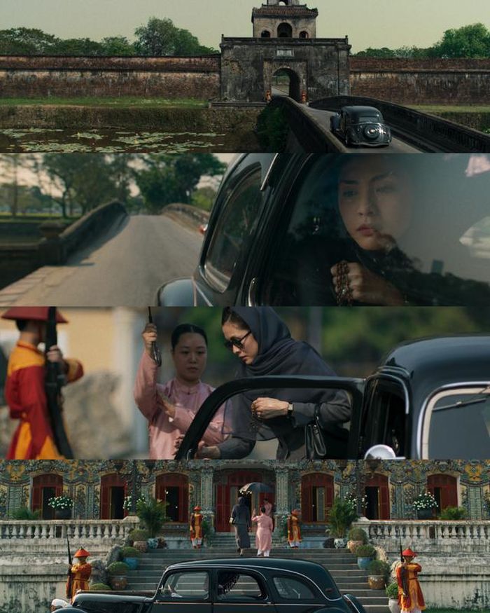 Hình ảnh Tăng Thanh Hà trong trailer.