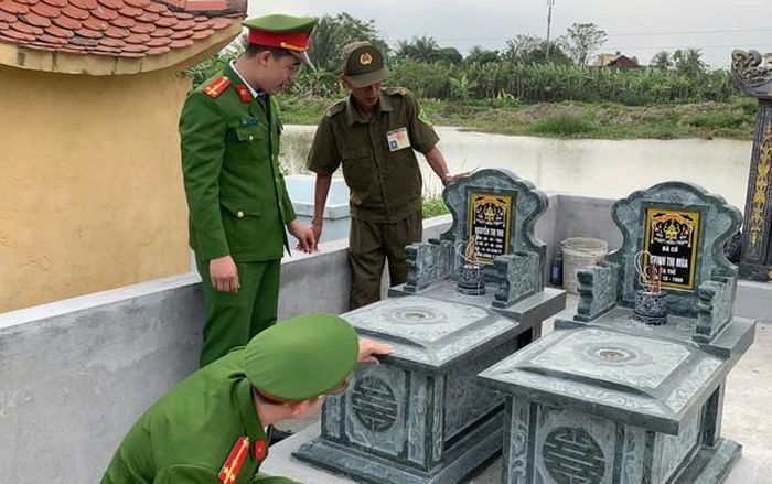 Mộ giả của Nguyễn Thị Thu. 
