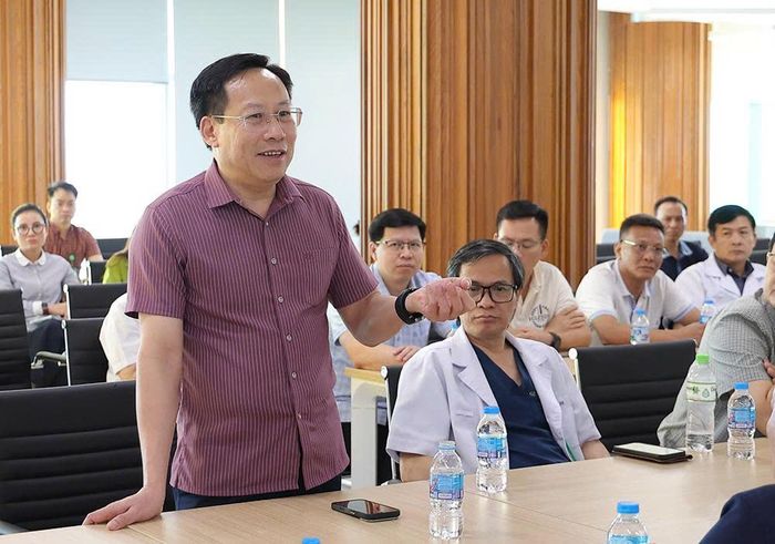 Thứ trưởng Lê Đức Luận phát biểu.