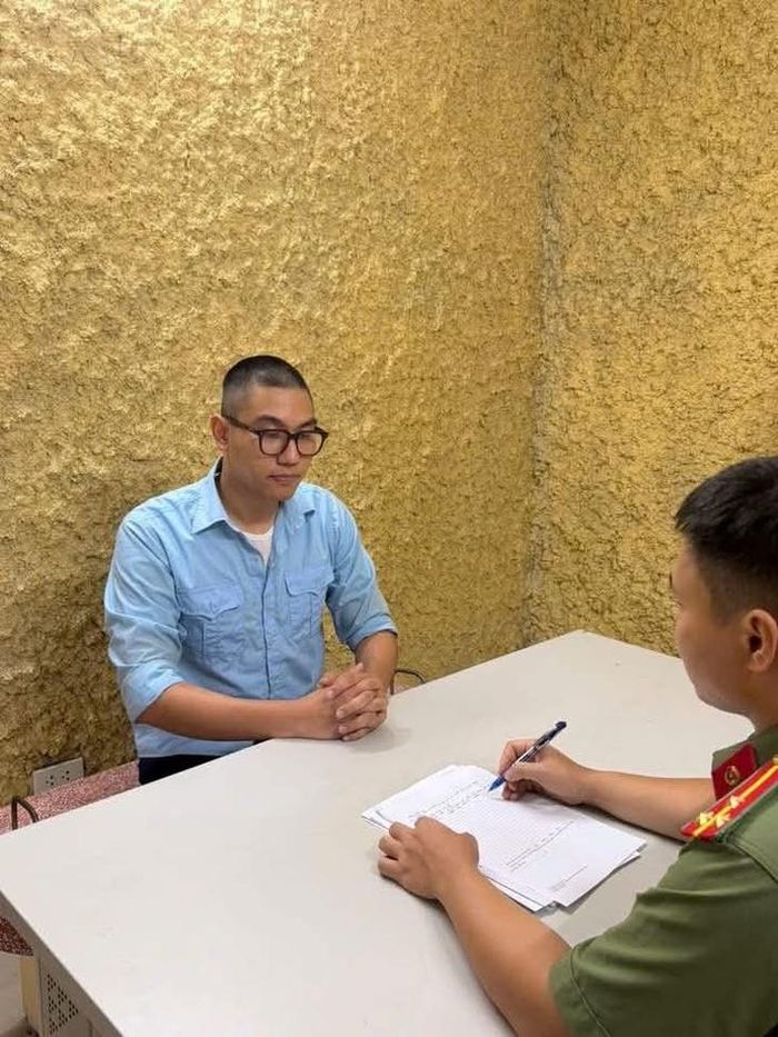 Đối tượng Trần Việt Anh. Ảnh: Công an TP Hà Nội.