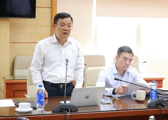 TS.BS Vương Ánh Dương - Phó Cục trưởng Cục Quản lý Khám chữa bệnh phát biểu
