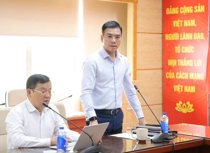 TS.BS Hà Anh Đức - Cục trưởng Cục Quản lý Khám chữa bệnh phát biểu