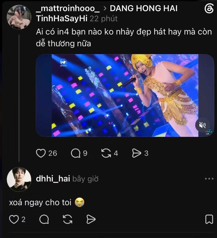 Lời "cầu cứu" đầy bất lực của Hồng Hải khiến người hâm mộ càng thêm thích thú.