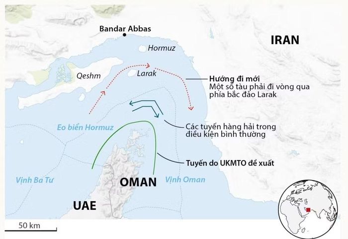 Đến nay, giới chức Iran chưa đưa ra bình luận về các vụ tập kích. Tehran thời gian qua nhiều lần tuyên bố tàu thuyền chỉ nên di chuyển theo tuyến hàng hải dọc bờ biển Iran và mọi hoạt động qua eo biển Hormuz cần do lực lượng nước này điều phối.