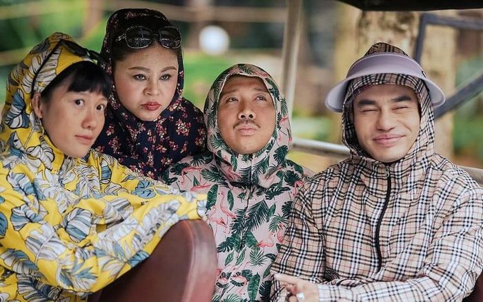 Điện ảnh Việt Nam ghi nhận nhiều bộ phim đạt doanh thu cao trong những năm gần đây. Cảnh trong phim “Bộ tứ báo thủ”. Ảnh: ĐPCC.