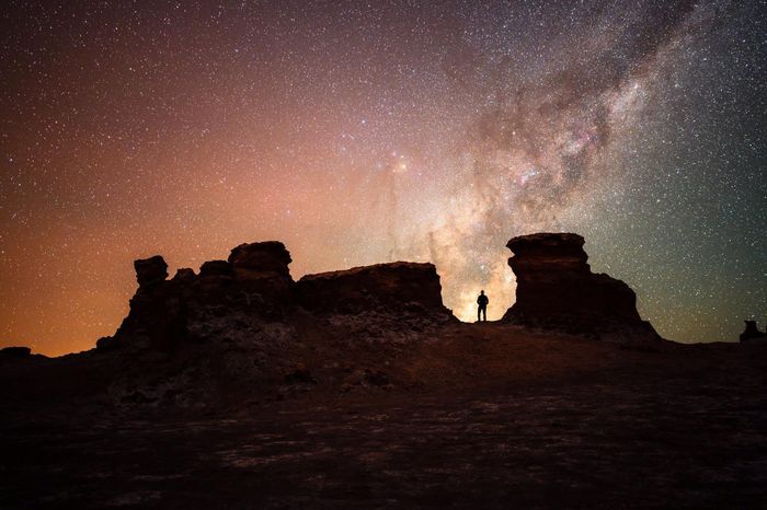 Huy Trường chinh phục dải ngân hà ở sa mạc Atacama.