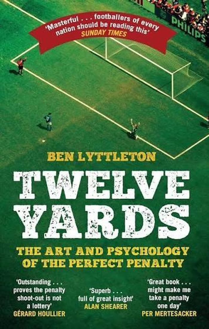  Cuốn sách "Twelve Yards: The Art &amp; Pscyhology of the Perfect Penalty" được xuất bản từ năm 2015 của tác giả Ben Lyttleton. 