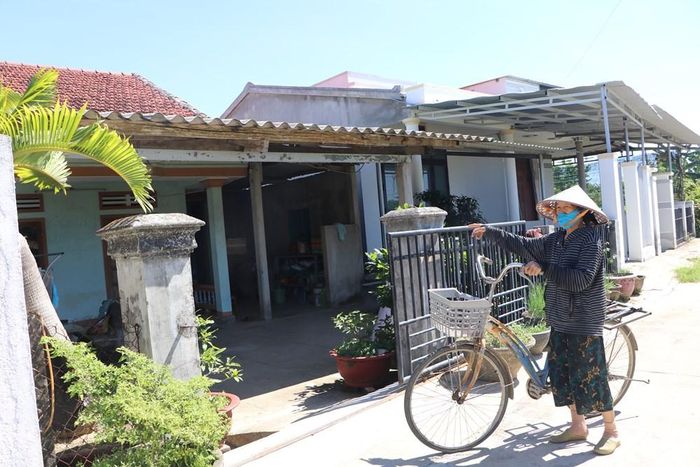 Khu tái định cư thôn Trường Định, nơi 11 hộ dân sinh sống từ năm 2001 nhưng đến nay vẫn chưa được cấp "sổ đỏ"