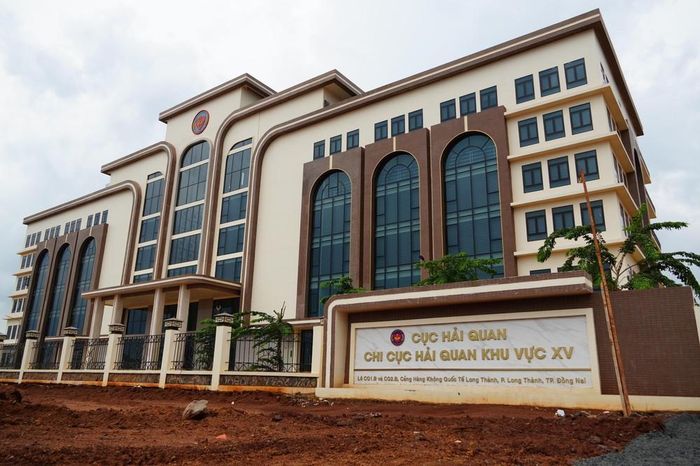 Trụ sở Hải quan tại sân bay Long Thành đã hoàn thành. Ảnh: Công Phong - TTXVN