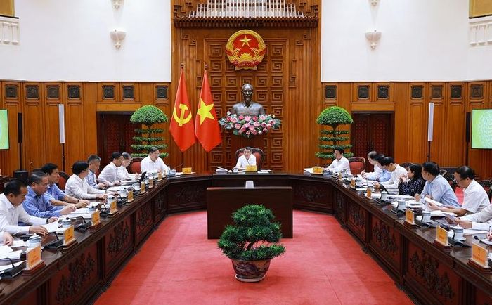 Thủ tướng phát biểu tại phiên họp - Ảnh: VGP/Nhật Bắc